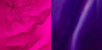 ¿Los colores fucsia y violeta son lo mismo?