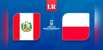 Perú vs Polonia vóley sub-19 EN VIVO HOY: transmisión online del partido por el Mundial