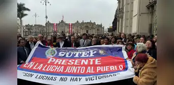 Sutep cuestiona que Boluarte gane 30 veces más que docentes jubilados que no alcanzan el sueldo mínimo: "Dicen que no hay recursos"