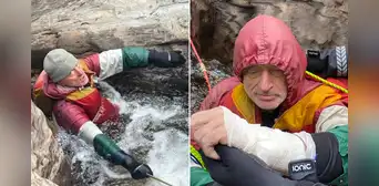 Guía salva la vida de un turista amputándole la pierna bajo el agua tras accidente de canotaje en el río Franklin en Australia Guía salva la vida de un turista amputándole la pierna bajo el agua tras accidente de canotaje en el río Franklin en Australia