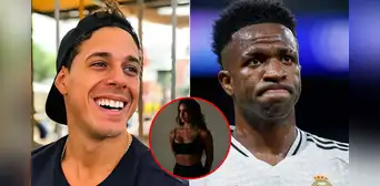 Hugo García hace polémico TikTok en medio de salidas entre Vinicius Jr. e Isabella Ladera: "De cerca es más feo todavía"