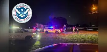 Policía es baleado en el cuello cerca de centro de detención de ICE para inmigrantes en Texas: varios detenidos Policía es baleado en el cuello cerca de centro de detención de ICE para inmigrantes en Texas: varios detenidos