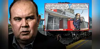 Trenes sin marcha blanca: Carlincatura retrata el fracaso de las locomotoras que López Aliaga trajo de Estados Unidos