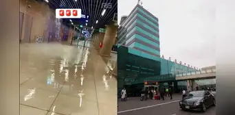Usuarios del nuevo Aeropuerto Jorge Chávez captan alarmantes filtraciones de agua otra vez: colaboradores de limpieza habrían sido alertados Usuarios del nuevo Aeropuerto Jorge Chávez captan alarmantes filtraciones de agua otra vez: colaboradores de limpieza habrían sido alertados