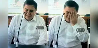 Sujeto que estrelló su auto contra restaurante El Charrúa rompe en llanto y se justifica en audiencia: “Cuando peleé, perdí mis lentes”
