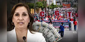 CGTP exige anular aumento de sueldo de Dina Boluarte a S/35.568 mensuales: "Es un insulto al país" CGTP exige anular aumento de sueldo de Dina Boluarte a S/35.568 mensuales: "Es un insulto al país"