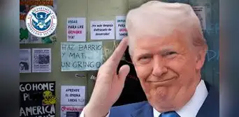 Trump y DHS le dice a inmigrantes que se ''autodeporten'' de EEUU si quieren protestar contra la gentrificación en México