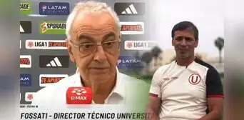 Jorge Fossati recordó a Fabián Bustos en Universitario: "Estos puntos son válidos como los que consiguió el comando técnico anterior"