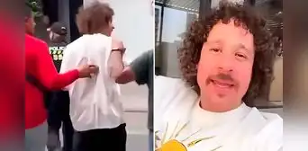Luisito Comunica termina escoltado por policías tras recibir insultos durante protesta contra la gentrificación en México Luisito Comunica termina escoltado por policías tras recibir insultos durante protesta contra la gentrificación en México