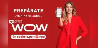 En julio llega el Cyber WOW 2025 a Oechsle con descuentos imperdibles En julio llega el Cyber WOW 2025 a Oechsle con descuentos imperdibles