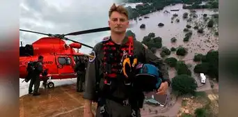 Scott Ruskan, el contador público que se volvió un “héroe” de la Guardia Costera tras salvar a 165 personas de inundaciones en Texas Scott Ruskan, el contador público que se volvió un “héroe” de la Guardia Costera tras salvar a 165 personas de inundaciones en Texas