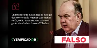 José Miguel Castro, confesor del caso Villarán, no fue encontrado con una chalina verde y la lengua cortada