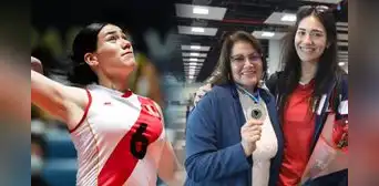 Aixa Vigil tras llegar a Lima con la medalla plata de la Copa América de Vóley: "El triunfo contra Chile fue el más especial" Aixa Vigil tras llegar a Lima con la medalla plata de la Copa América de Vóley: "El triunfo contra Chile fue el más especial"