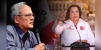 César Hildebrandt sobre Dina Boluarte: "Debería ganar 300 soles, 10 soles diarios. Es lo que se merece por su desempeño" César Hildebrandt sobre Dina Boluarte: "Debería ganar 300 soles, 10 soles diarios. Es lo que se merece por su desempeño"