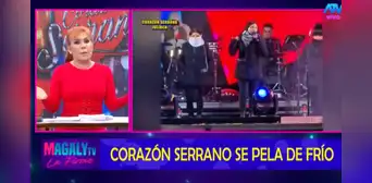 Magaly Medina lanza despiadado mensaje contra las cantantes de Corazón Serrano por cantar abrigadas en concierto: “Pingüinos” Magaly Medina lanza despiadado mensaje contra las cantantes de Corazón Serrano por cantar abrigadas en concierto: “Pingüinos”