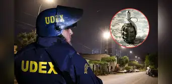 Dejan granada en cochera de hotel de Lince: UDEX desactivó el explosivo a tiempo y PNP investiga posible extorsión Dejan granada en cochera de hotel de Lince: UDEX desactivó el explosivo a tiempo y PNP investiga posible extorsión