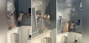 Hombre se lanza de una cornisa para rescatar a 4 niños de un edificio en llamas en Francia: "No lo pensé 2 veces" Hombre se lanza de una cornisa para rescatar a 4 niños de un edificio en llamas en Francia: "No lo pensé 2 veces"
