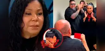 Eva Ayllón impacta con inesperado mensaje tras conmoverse con romántica 'pedida de mano': "El amor no lastima" Eva Ayllón impacta con inesperado mensaje tras conmoverse con romántica 'pedida de mano': "El amor no lastima"