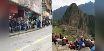 Machu Picchu en crisis: turistas hacen filas desde la madrugada para ingresar a la ciudadela inca