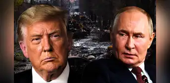 Trump acusa a Putin de causar muchas muertes en Ucrania y asegura que no quiere el fin de la guerra: "Nos echa mucha m*****"