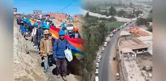 Panamericana Sur y otras rutas bloqueadas por paro de mineros: revisa el mapa oficial, según Sutran Panamericana Sur y otras rutas bloqueadas por paro de mineros: revisa el mapa oficial, según Sutran