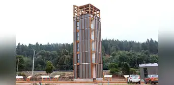 Chile tiene el edificio de madera más grande de América Latina con cerca de 20 metros de altura y seis pisos Chile tiene el edificio de madera más grande de América Latina con cerca de 20 metros de altura y seis pisos