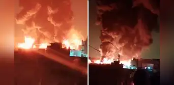 Enorme incendio consume fábrica de plásticos en Lomas de Carabayllo: más de 10 unidades de bomberos en la emergencia Enorme incendio consume fábrica de plásticos en Lomas de Carabayllo: más de 10 unidades de bomberos en la emergencia