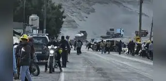 Mineros artesanales dan tregua parcial: liberan tránsito en la Panamericana Sur en Nasca solo por horas