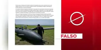 Esta foto no muestra al narcosubmarino capturado por la Armada de Colombia en julio de 2025