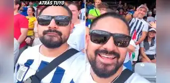 Hincha va al Mundial de Clubes con su polo de Alianza Lima y se emociona al ver a joven con la misma camiseta: “Estamos en todos lados” Hincha va al Mundial de Clubes con su polo de Alianza Lima y se emociona al ver a joven con la misma camiseta: “Estamos en todos lados”