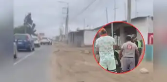 Hombre destroza lunas de tráiler luego de que el chofer se negara a llevarlo gratis en Chiclayo Hombre destroza lunas de tráiler luego de que el chofer se negara a llevarlo gratis en Chiclayo