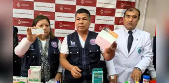 Decomisan una tonelada de medicina 'bamba' en farmacias y boticas de Lambayeque Decomisan una tonelada de medicina 'bamba' en farmacias y boticas de Lambayeque