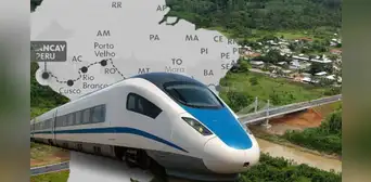 Tren bioceánico Brasil-China llegaría al Pacífico peruano: proyecto costaría hasta US$100.000 millones: ¿por qué razones y cuál es su viabilidad? Tren bioceánico Brasil-China llegaría al Pacífico peruano: proyecto costaría hasta US$100.000 millones: ¿por qué razones y cuál es su viabilidad?