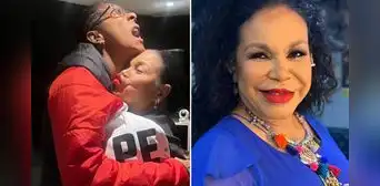 Eva Ayllón se emociona por conmovedora dedicatoria de Leyla Chihuán y le manda cariñoso mensaje: "Te extraño"