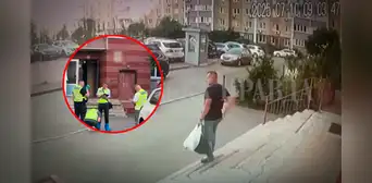 Cámara de seguridad captó el momento exacto en que agente de inteligencia ucraniano fue ejecutado de cinco disparos en plena luz del día en Kiev