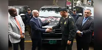 Estados Unidos dona siete camionetas a Perú para fortalecer su lucha contra el narcotráfico: todos los vehículos estarían valorizado en 250.000 dólares Estados Unidos dona siete camionetas a Perú para fortalecer su lucha contra el narcotráfico: todos los vehículos estarían valorizado en 250.000 dólares