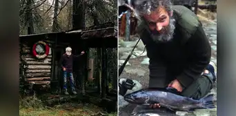 Ken Smith, el ermitaño que lleva más de 40 años viviendo aislado en un bosque de Escocia sin electricidad ni agua potable