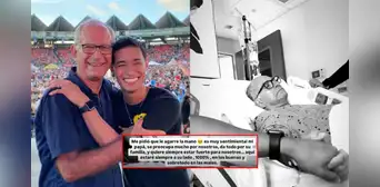 Tony Succar conmueve con emotivo mensaje a su padre tras ser operado de emergencia en Miami: "Aquí estoy, a tu lado" Tony Succar conmueve con emotivo mensaje a su padre tras ser operado de emergencia en Miami: "Aquí estoy, a tu lado"