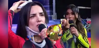 ¡A lo Natalie Vertiz! Rosángela Espinoza rompe en llanto tras 'huevazo' de Karen Dejo en 'Esto es guerra'