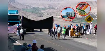 Protesta de mineros genera escasez de frutas y gas licuado de petróleo en Tacna Protesta de mineros genera escasez de frutas y gas licuado de petróleo en Tacna