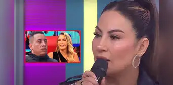 Pamela López arruina exclusiva de Beto Ortiz y expone detalles de la relación entre Christian Cueva y Macarena Gastaldo: “Le compró pasajes”