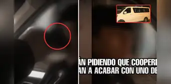 SJL: extorsionadores amenazan a colectivero dentro de su auto y le disparan en la pierna como advertencia