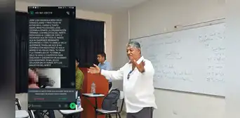 Amenazan de muerte y extorsionan a rector de la UNP, José Ordinola, a días de ganar las elecciones Amenazan de muerte y extorsionan a rector de la UNP, José Ordinola, a días de ganar las elecciones