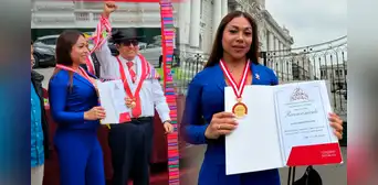 Congreso condecora a Dayanita como referente del arte y cultura: "Motivo de orgullo nacional" Congreso condecora a Dayanita como referente del arte y cultura: "Motivo de orgullo nacional"