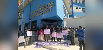 Pobladores protestan tras liberación de policías implicados en robo y secuestro de empresario Pobladores protestan tras liberación de policías implicados en robo y secuestro de empresario
