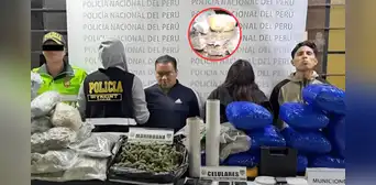 Policía captura a sujetos con más de 120 kilos de marihuana camufladas en vivienda de SMP Policía captura a sujetos con más de 120 kilos de marihuana camufladas en vivienda de SMP