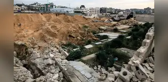Hamás denuncia que el Ejército israelí exhumó tumbas y robó cadáveres de cementerio de la Franja de Gaza