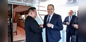 Serguéi Lavrov, canciller de Rusia, se reunió con Kim Jong-un y agradeció su "apoyo" en la guerra contra Ucrania