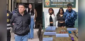 La Libertad: desarticulan cuatro bandas extorsivas con menores en sus filas