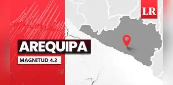 Temblor de magnitud 4,2 se sintió en Arequipa hoy, según IGP Temblor de magnitud 4,2 se sintió en Arequipa hoy, según IGP
